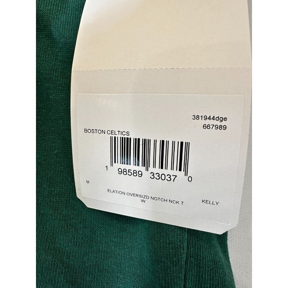 NWT Women's Boston Celtics '47 Green Oversized Notch Neck T-Shirt Size Medium - Picture 6 of 11